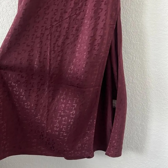 Banana Republic Strappy Slip Midi Dress - Size XS - Deep Cherry - NWT! - Picture 4 of 6